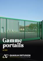 Brochure portails acier
