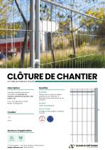 CLÔTURE DE CHANTIER - 1
