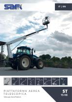 ST15 HE - Telescopic aerial platform 15 m - ON TRACTOR