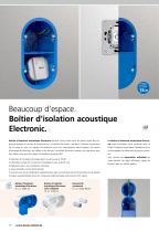 Installation dans les parois d’isolation acoustique - 10