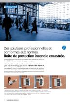 Systèmes de boîtes, boîtiers et cloisonnements pour parois et plafonds de protection incendie - 10