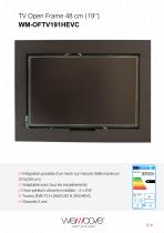 TV Open Frame 48 cm (19’’) WM-OFTV191HEVC - 1