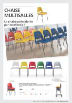 CATALOGUE CHAISES SCOLAIRES primaire et secondaire - 9