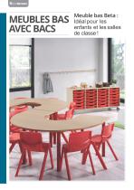 CATALOGUE MEUBLES SCOLAIRES maternelle, primaire et secondaire - 8