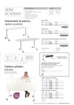 CATALOGUE TABLES RABATTABLES SCOLAIRE primaire et secondaire - 3