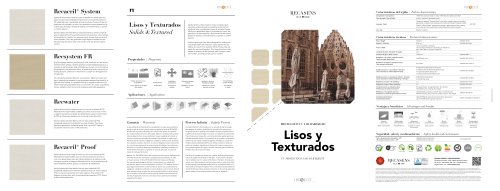 Lisos y texturados - Solidis & textured