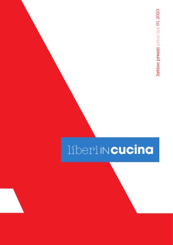 Liberi in Cucina, “Free in the kitchen”, the collection of freestanding kitchens_2023