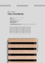 Fiche Technique Woodslines WL/H10/38x38 - 1