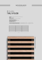 Fiche Technique Woodslines WL/V15/38 - 1