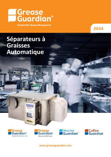 Catalogue de la gamme de produits Grease Guardian
