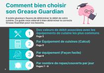 Guide de dimensionnement de son Grease Guardian - 4