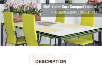 Polybett Color Core Compact Laminate Board