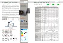 R32 Split inverter air water heat pump