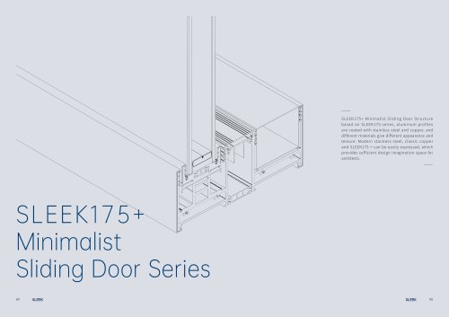 175+ series sliding door