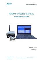 RAEM1-6 USER’S MANUAL Operation Guide