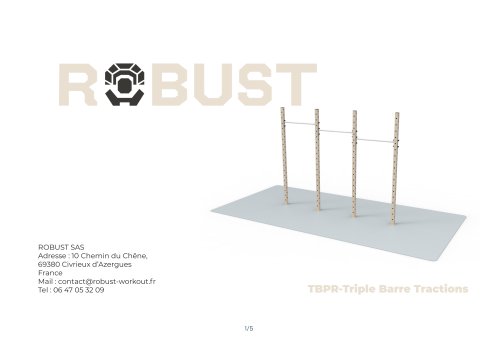 TBTR Triple barres tractions