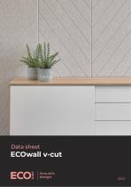 ECOwall v-cut