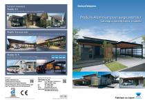 Produits Aluminium pour usage extérieur Catalogue des différents modèles 2023 - 1