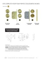 KITS COMPLETS POUR PORTES COULISSANTES EN BOIS - 1