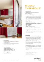 Fiche produit RIDEAU THERMIQUE - 2