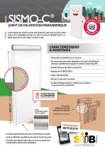 SISMO-C JOINT DE DILATATION PARASISMIQUE - 1