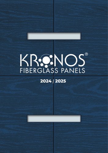 PANNEAUX KRONOS - FIBRE DE VERRE