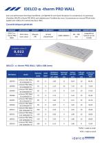 IDELCO - α -therm PRO WALL - 1