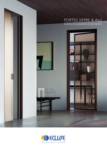 ECLISSE PORTE VERRE ET ALUMINIUM