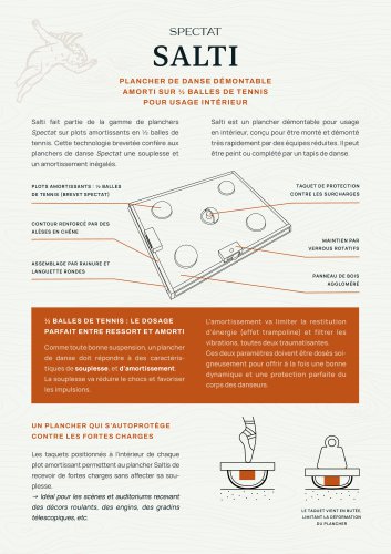 Fiche Technique Plancher Salti