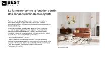 Canapés électriques - une façon moderne de se détendre-2