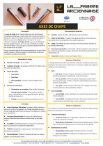Fiche Produit Axe de Chape - 1