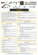 Fiche Produit Rivets - 1