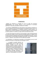 Article Technique Termopiedra - 2