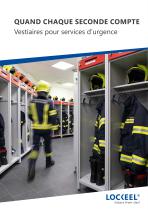 Vestiaires pour services d'urgence