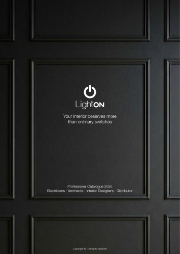 LightON –Professional Catalogue 2026-EN