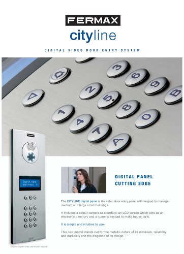 Cityline Digital Panel Brochure