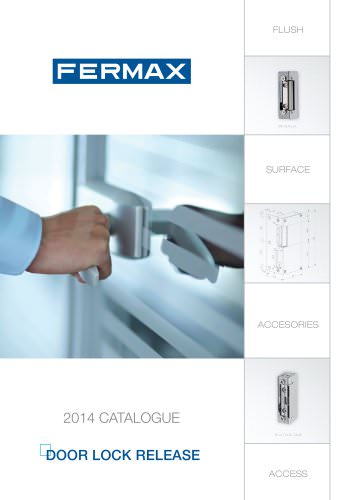 Door lock release Catalogue 2014