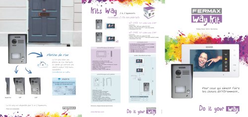 Kit Way: Solutions pour 1&2 villas