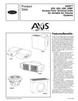 45X, 45U, 42K, 35BF Axis Access Floor Terminal Units for Variable Air Volume Systems