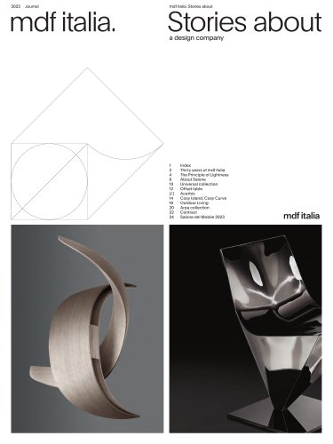 MDF Italia - Journal - A design company 2023