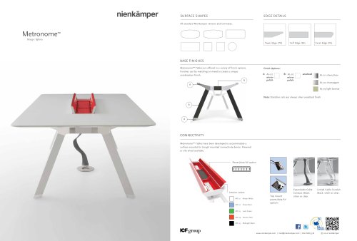 Metronome Tables Cut Sheet