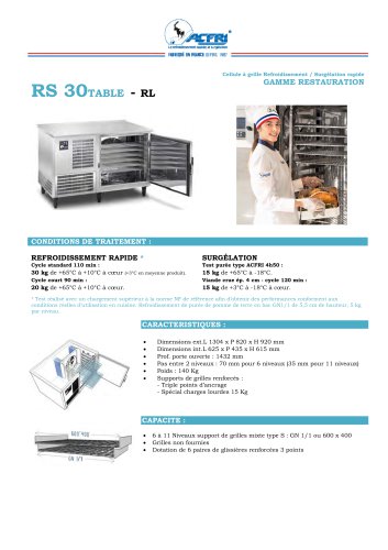 RS 30TABLE - RL