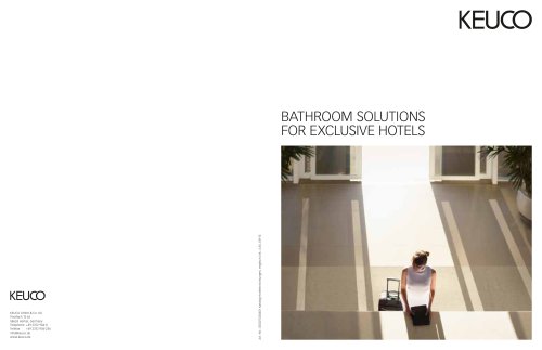 Bathroom solutions  for exclusive hotels