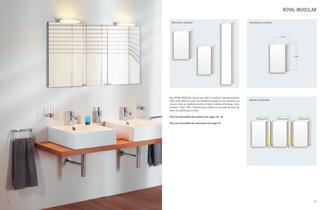 COMPREHENSIVE CATALOUGE Armoires de toilette et mirroirs - 7