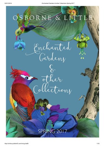 Enchanted Gardens & other Collections Spring 2017