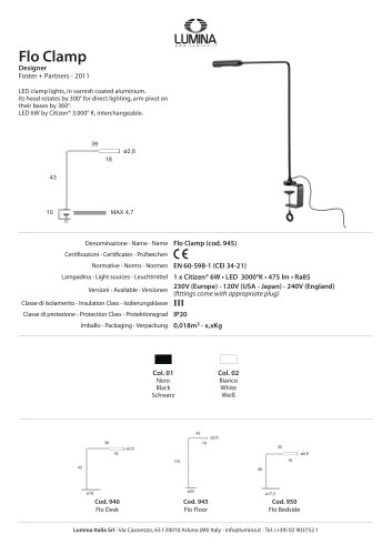 Tavolo:FLO CLAMP