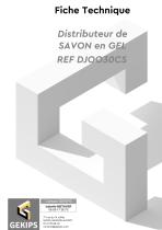 Distributeur Savon en GEL - 1