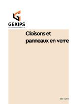 GEKIS Cloisons et panneaux en Verre - 1