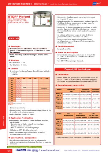 BTDR SPECIAL PLAFOND