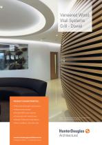 Derako® Veneered Grill Wall - Dowel | Technisch Leaflet